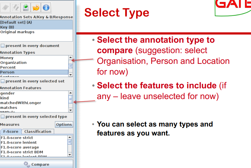 corpusAssuranceselectAnnotTypesandfeatures